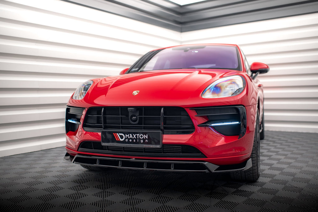 Maxton Design Splitter delantero V.2 para Porsche Macan GTS / Sport Design Mk1 Facelift - imagen 1