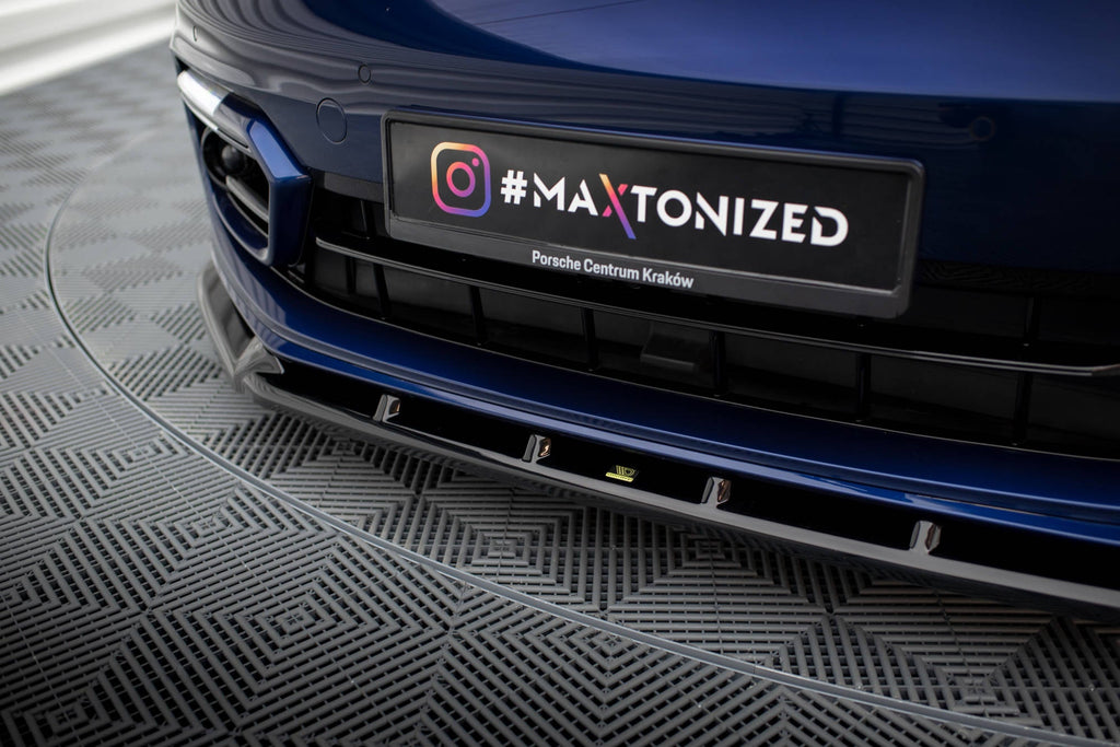 Maxton Design Splitter delantero V.2 para Porsche Panamera E-Hybrid 971 Facelift - imagen 3