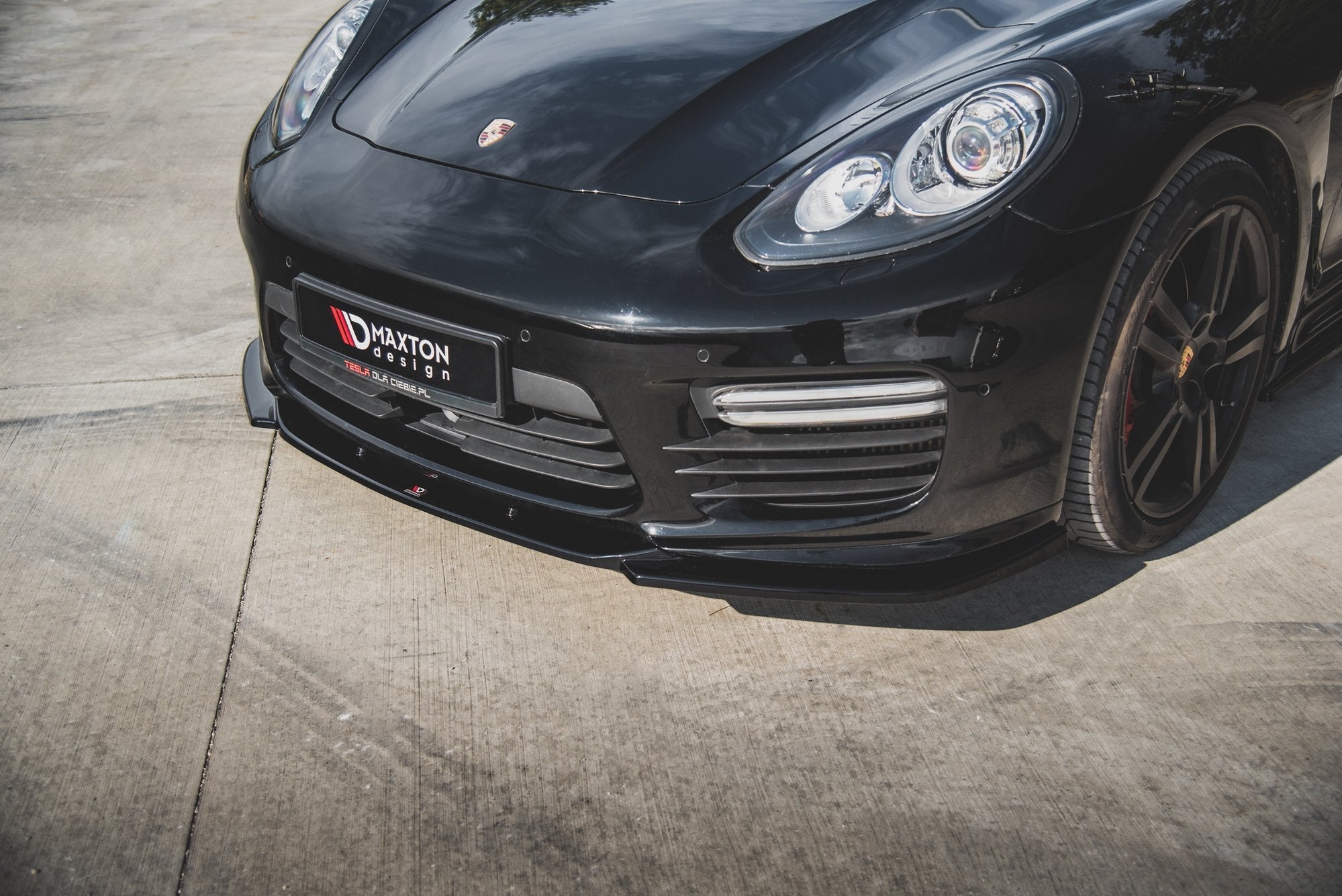 Maxton Design Splitter delantero V.2 para Porsche Panamera Turbo 970 Facelift - imagen 4