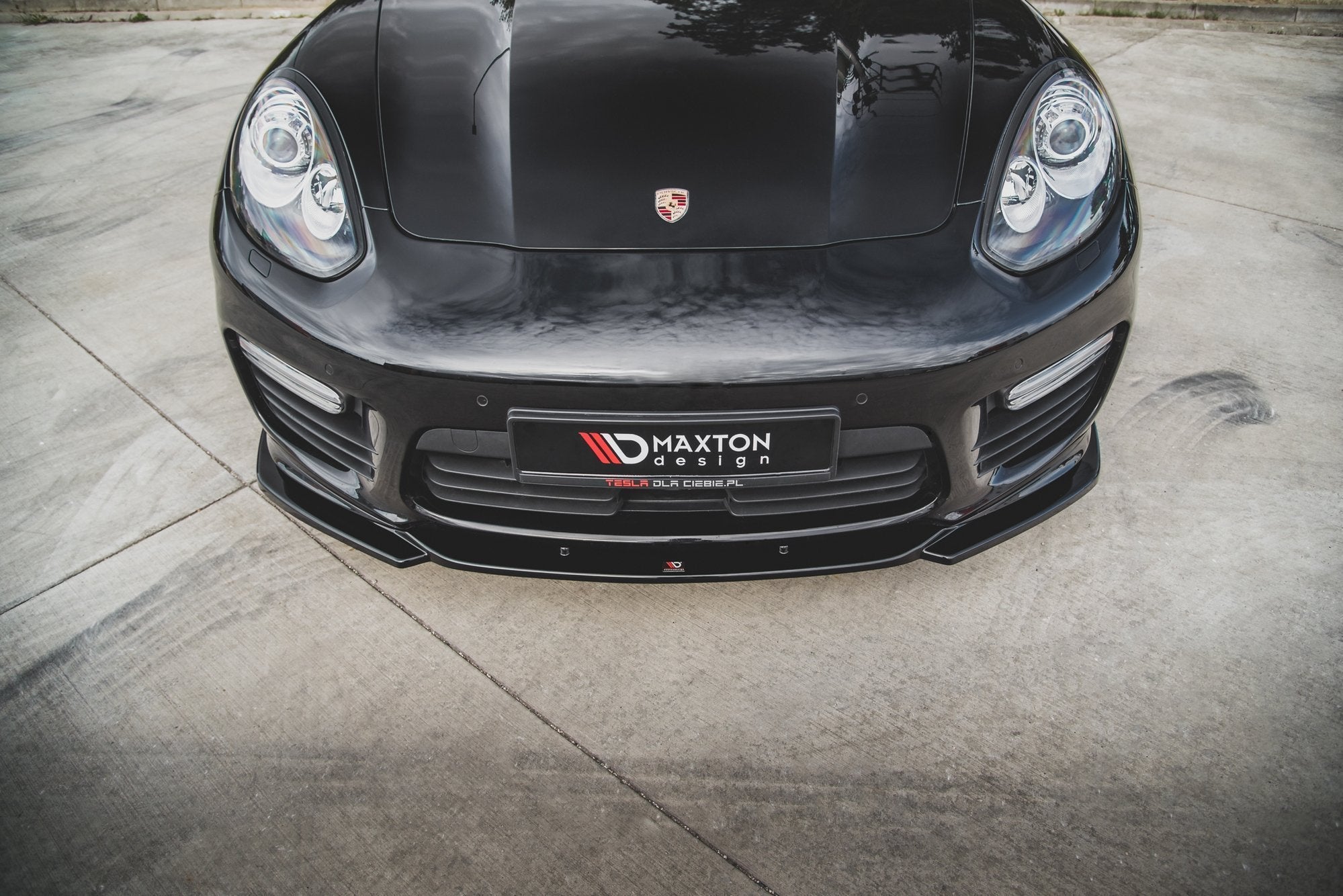 Maxton Design Splitter delantero V.2 para Porsche Panamera Turbo 970 Facelift - imagen 5