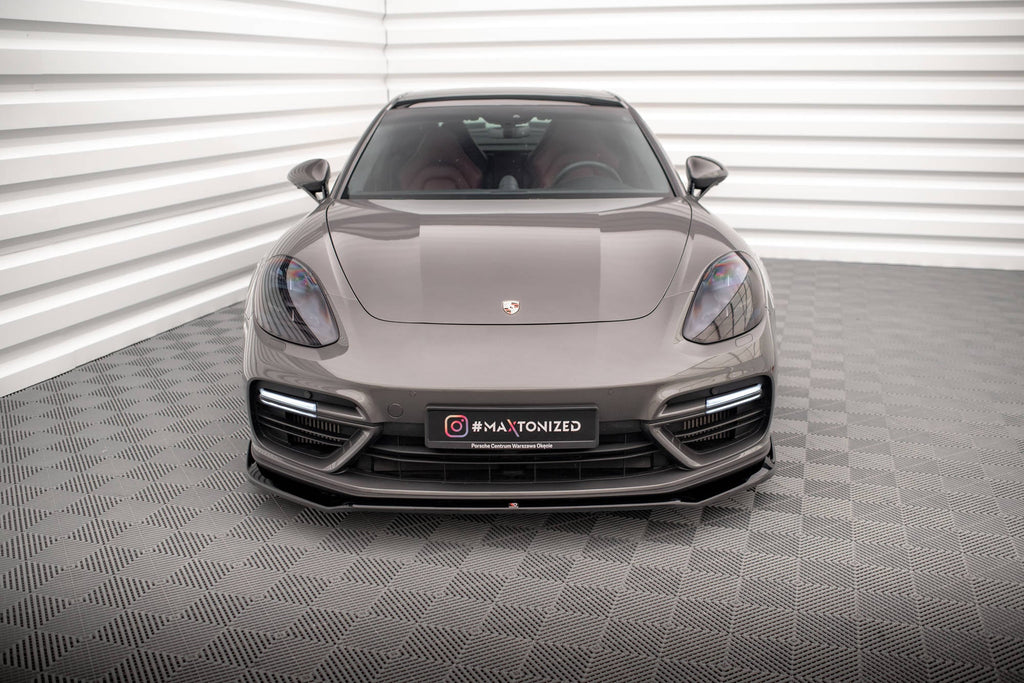 Maxton Design Splitter delantero V.2 para Porsche Panamera Turbo S E-Hybrid - imagen 2