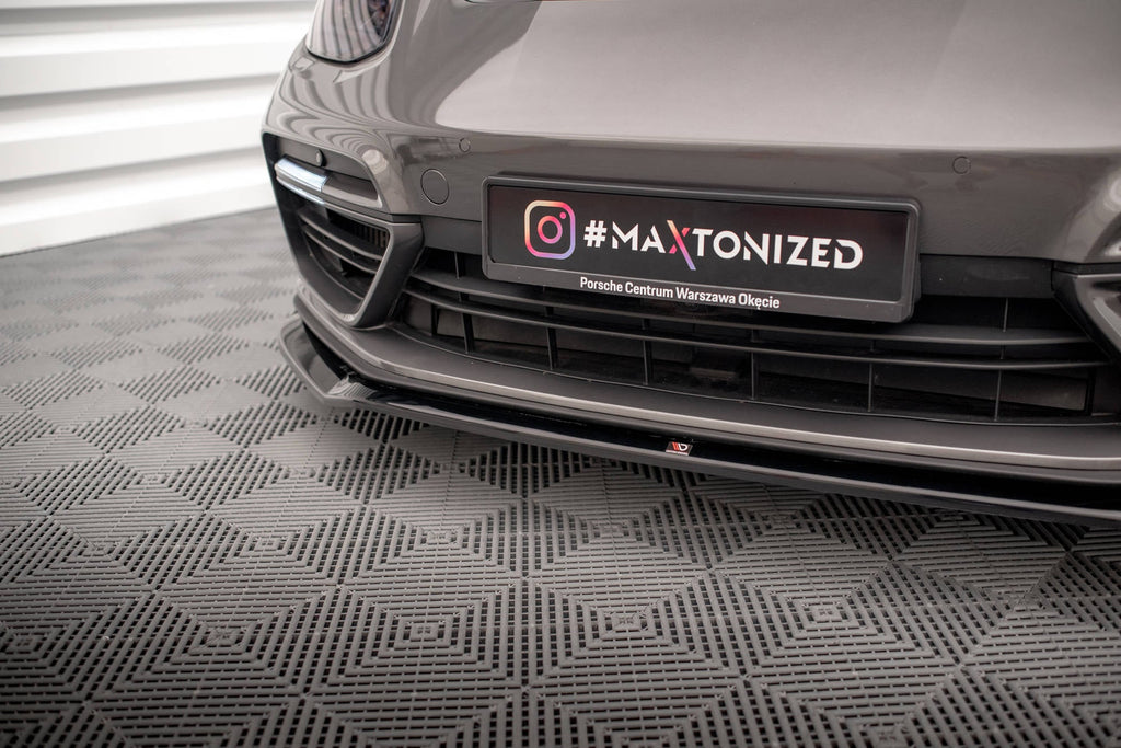 Maxton Design Splitter delantero V.2 para Porsche Panamera Turbo S E-Hybrid - imagen 3