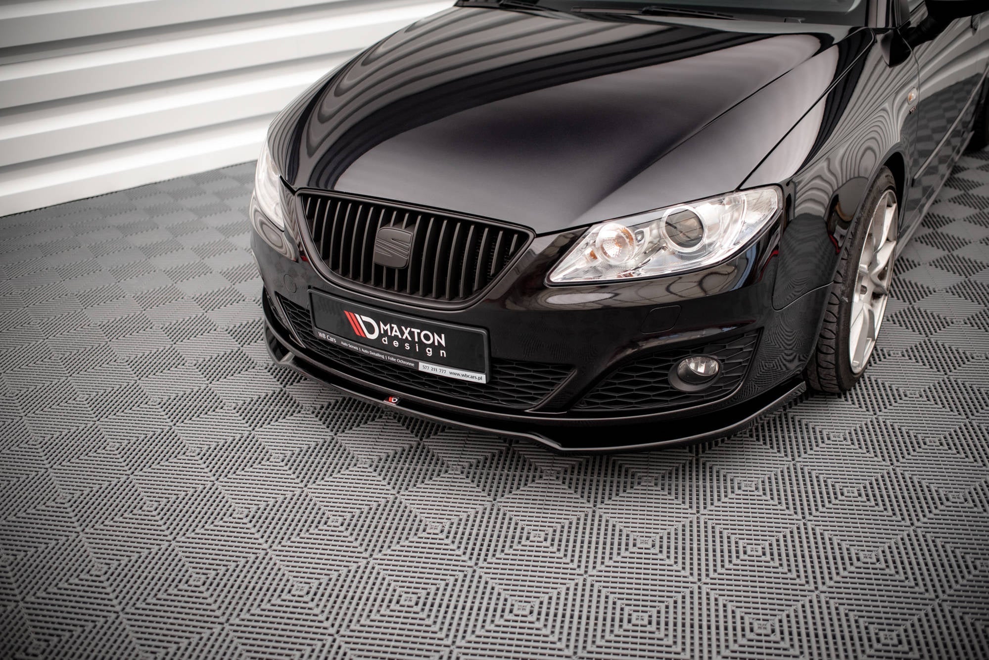 Maxton Design Splitter delantero V.2 para Seat Exeo - imagen 3