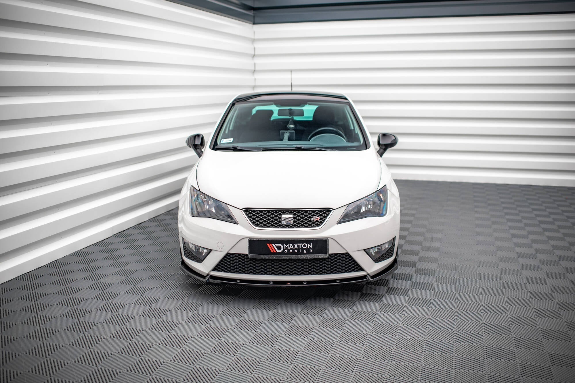 Maxton Design Splitter delantero V.2 para Seat Ibiza FR SC Mk4 Facelift - imagen 2
