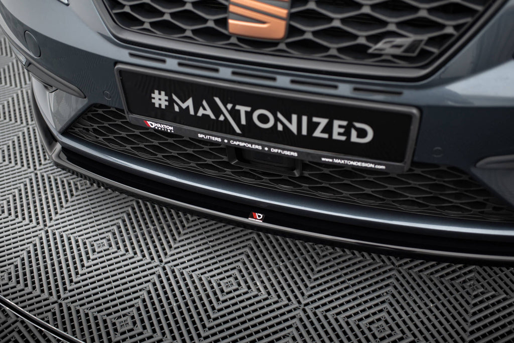 Maxton Design Splitter delantero V.2 para Seat Leon Cupra / FR Mk3 Facelift - imagen 3