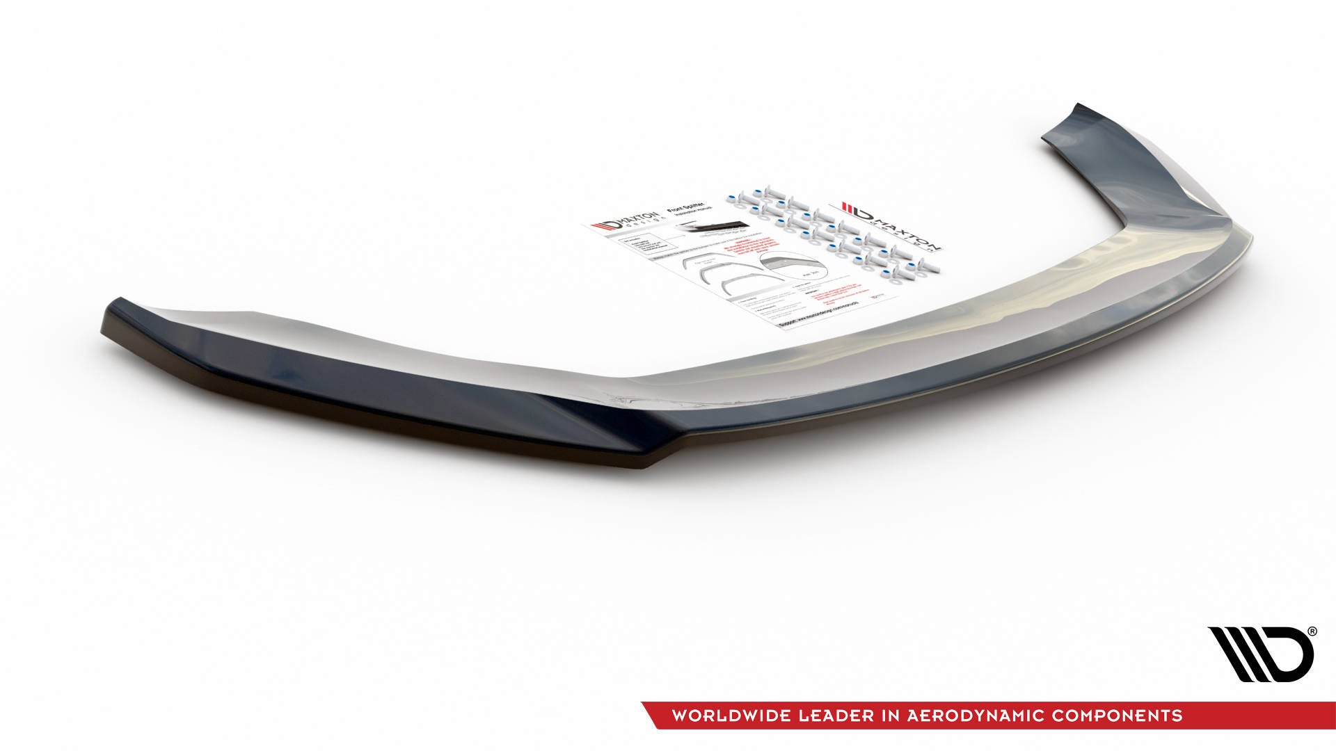 Maxton Design Splitter delantero V.2 para Seat Leon FR / Cupra Mk3 - imagen 3