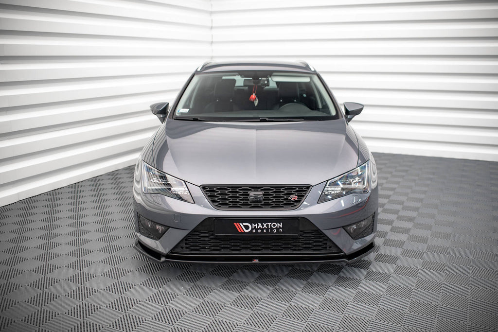 Maxton Design Splitter delantero V.2 para Seat Leon FR / Cupra Mk3 - imagen 2