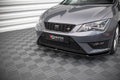 Maxton Design Splitter delantero V.2 para Seat Leon FR / Cupra Mk3 - imagen 1