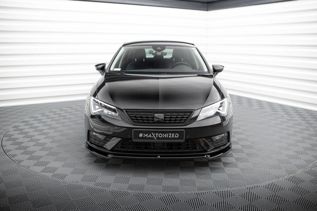 Maxton Design Splitter delantero V.2 para Seat Leon Mk3 Facelift - imagen 2
