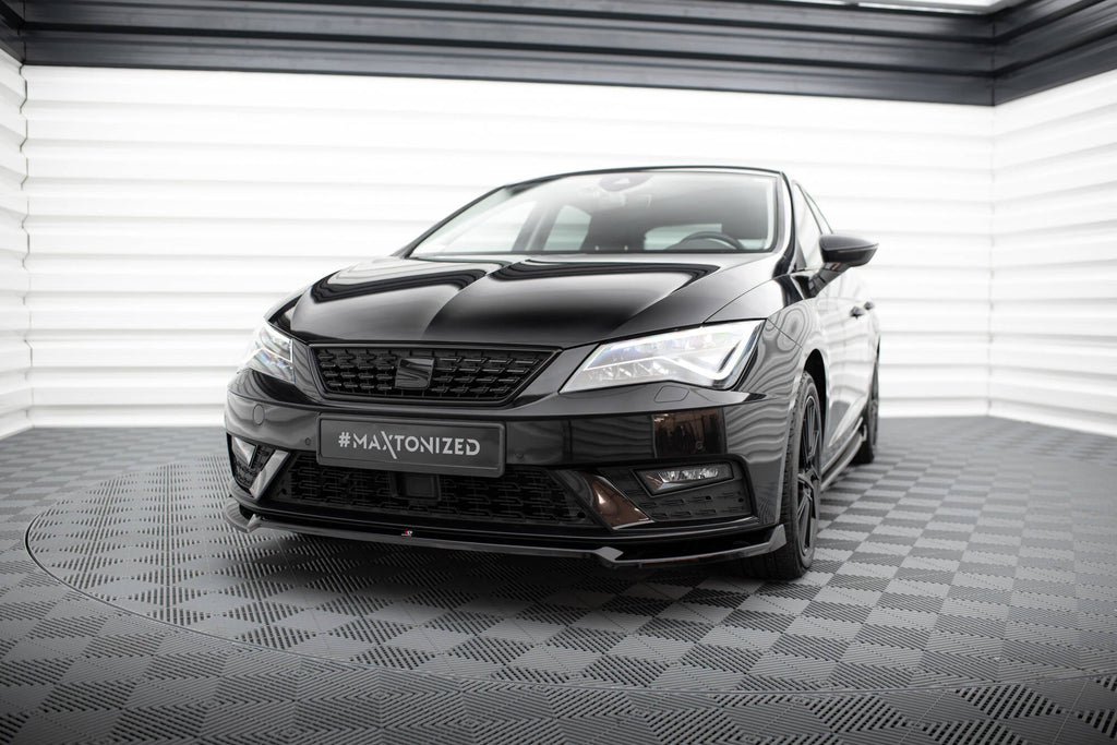 Maxton Design Splitter delantero V.2 para Seat Leon Mk3 Facelift - imagen 1