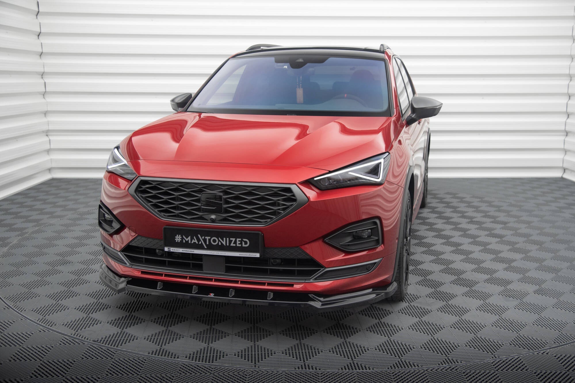 Maxton Design Splitter delantero V.2 para Seat Tarraco FR Mk1 - imagen 1