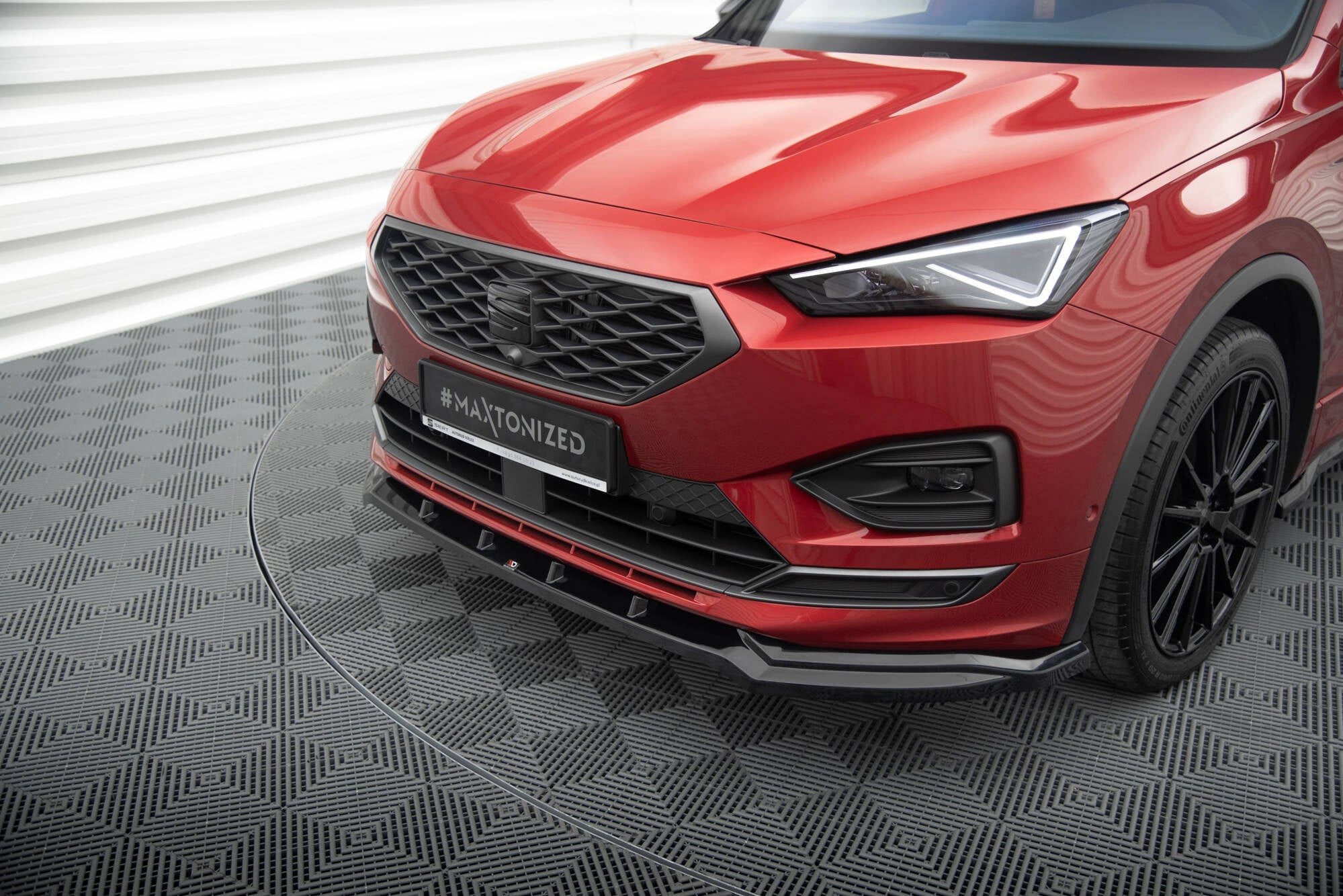 Maxton Design Splitter delantero V.2 para Seat Tarraco FR Mk1 - imagen 3