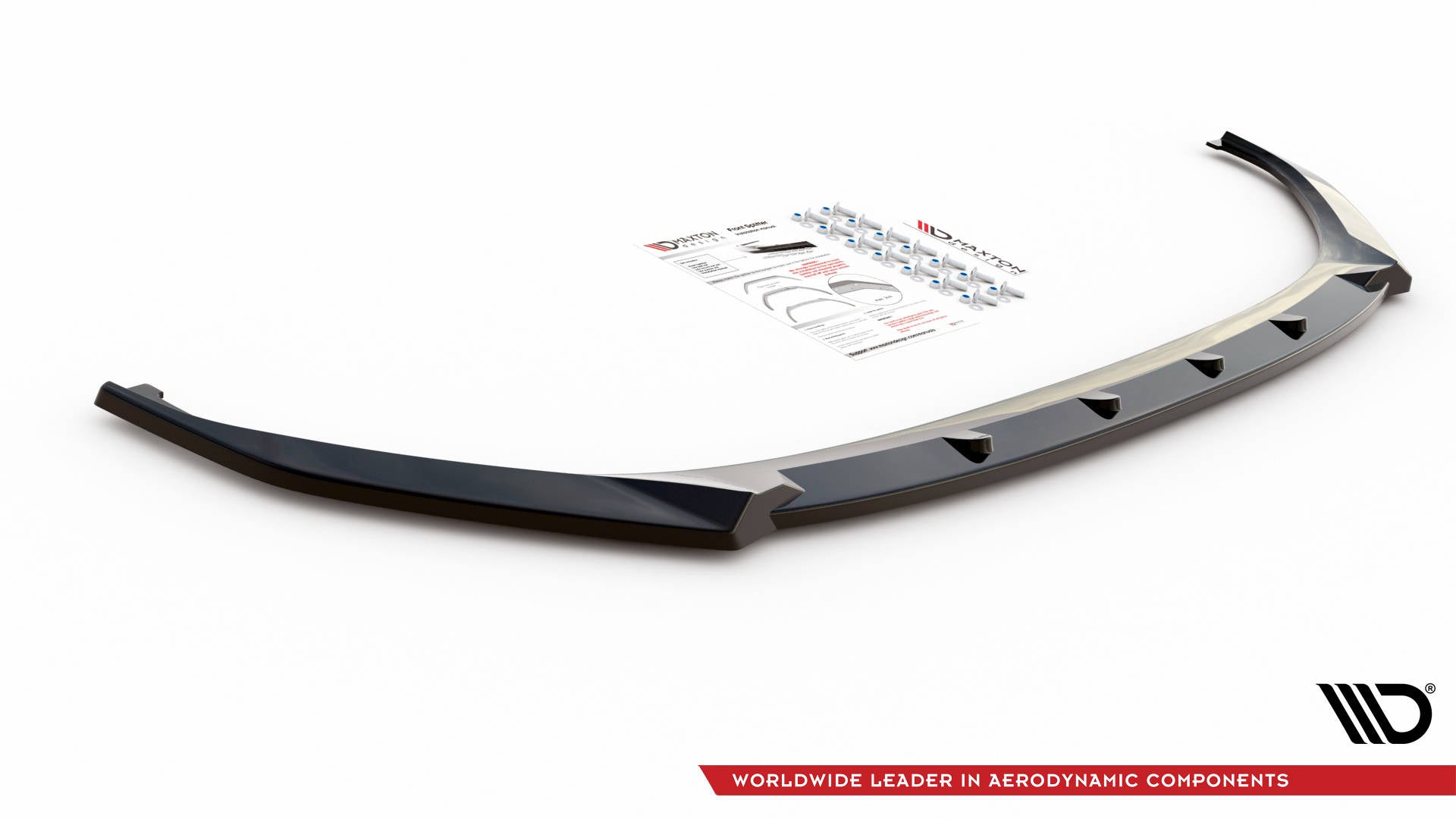 Maxton Design Splitter delantero V.2 para Skoda Enyaq iV - imagen 4