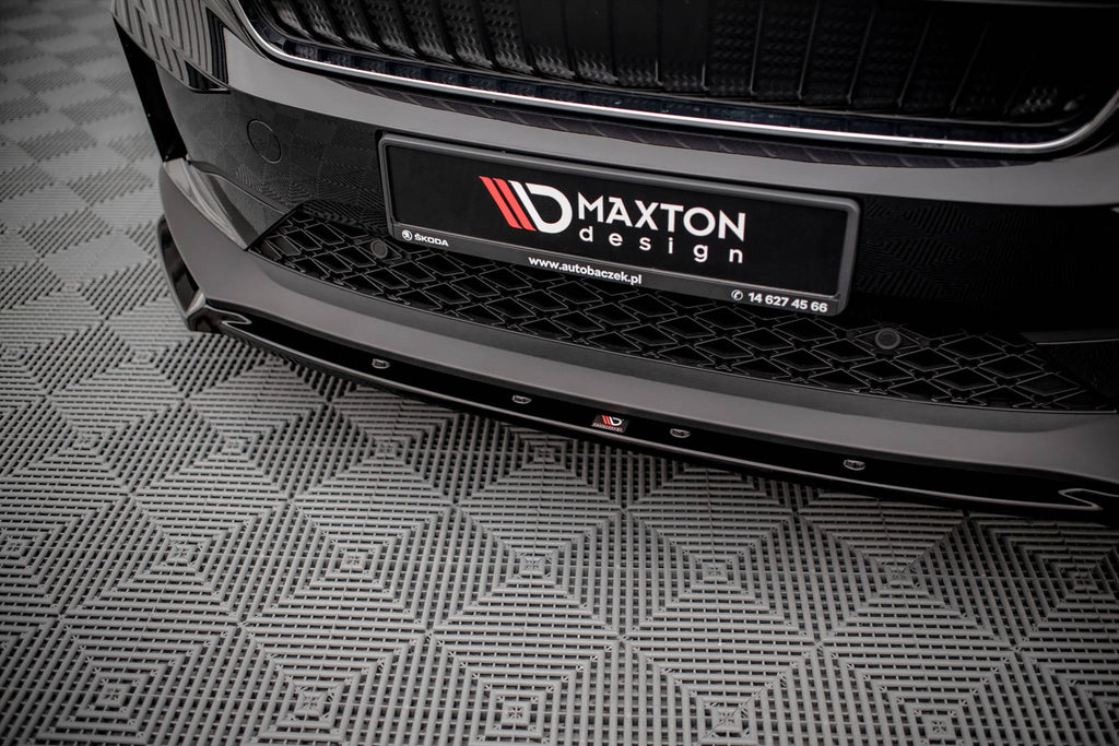 Maxton Design Splitter delantero V.2 para Skoda Enyaq iV - imagen 3