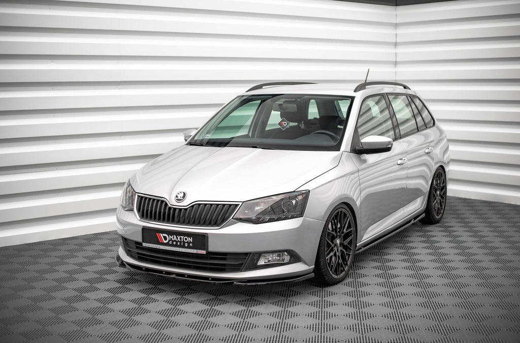 Maxton Design Splitter delantero V.2 para Skoda Fabia Mk3 - imagen 1