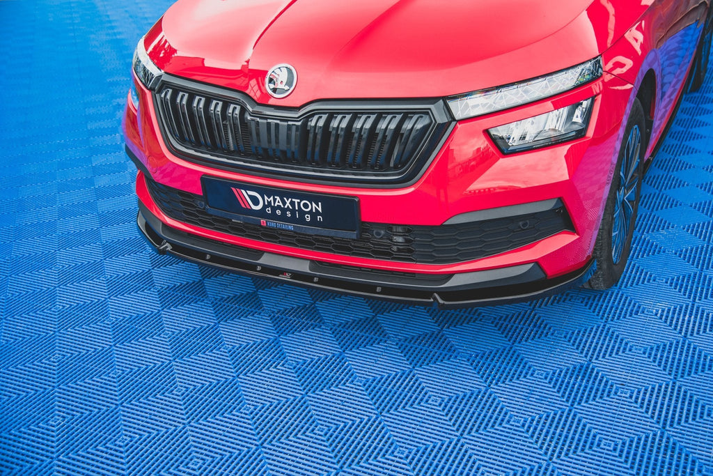 Maxton Design Splitter delantero V.2 para Skoda Kamiq Mk1 - imagen 1
