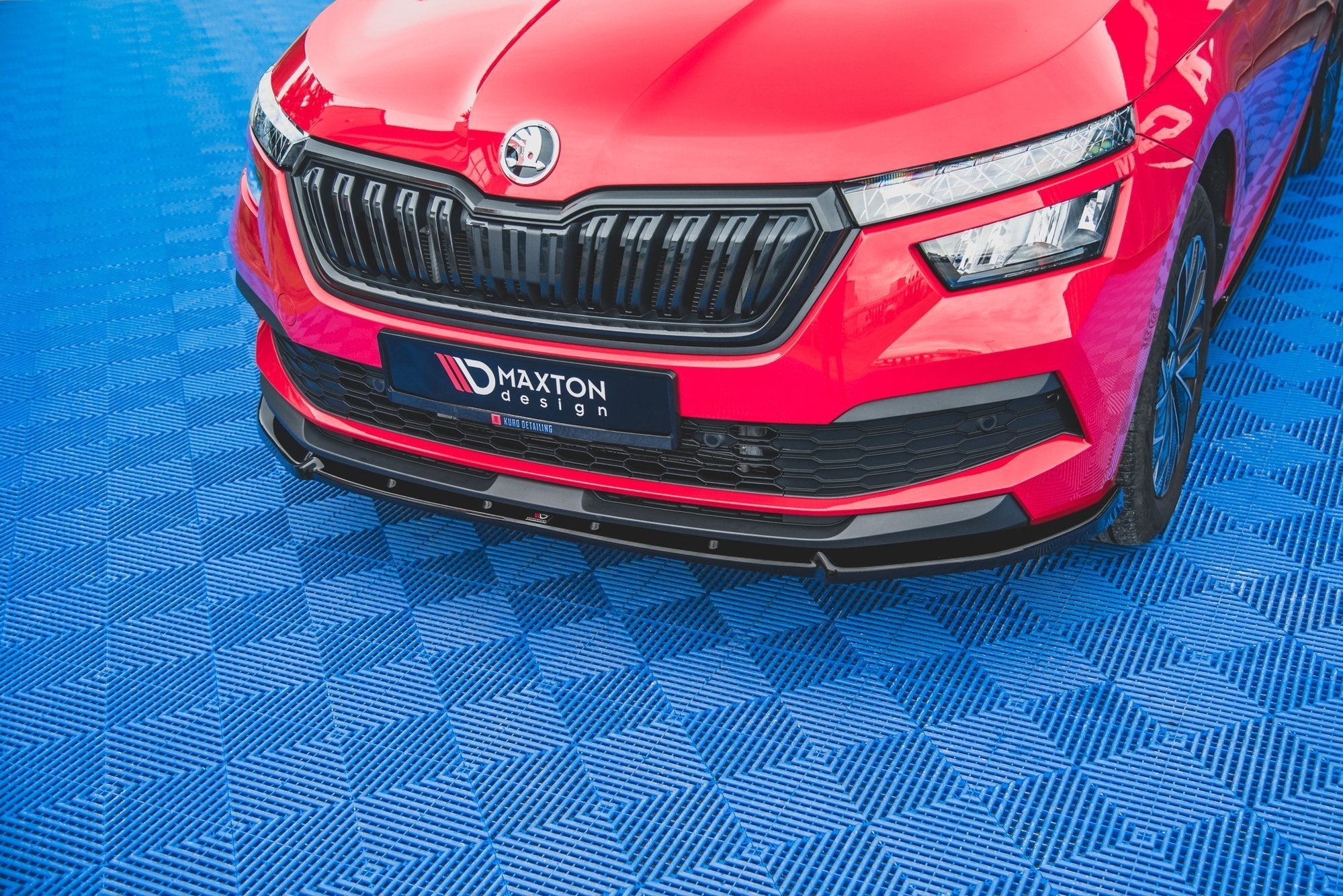 Maxton Design Splitter delantero V.2 para Skoda Kamiq Mk1 - imagen 1