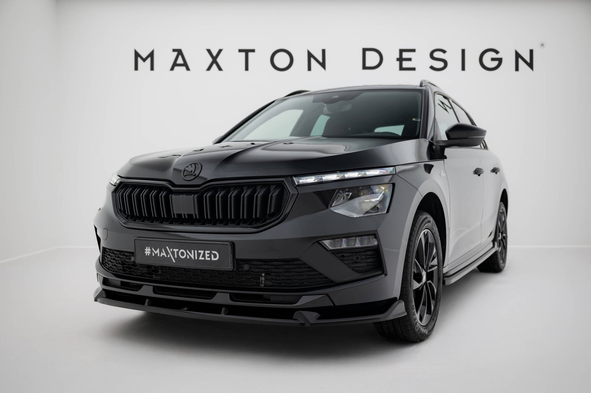 Maxton Design Splitter delantero V.2 para Skoda Kamiq Monte Carlo Mk1 Facelift - imagen 1