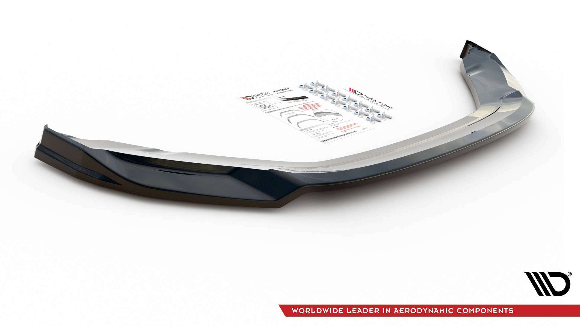 Maxton Design Splitter delantero V.2 para Skoda Kodiaq Mk1 Facelift - imagen 3