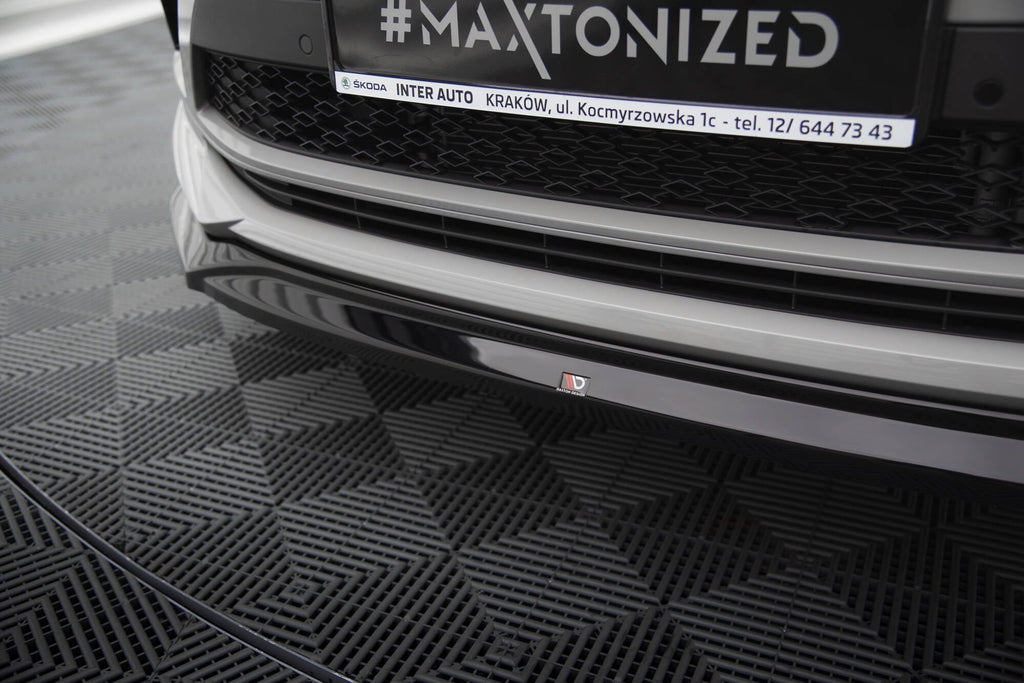 Maxton Design Splitter delantero V.2 para Skoda Kodiaq RS Mk1 Facelift - imagen 3