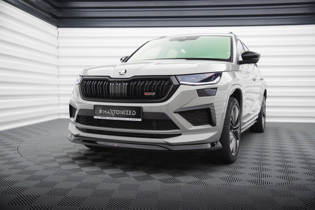 Maxton Design Splitter delantero V.2 para Skoda Kodiaq RS Mk1 Facelift - imagen 1