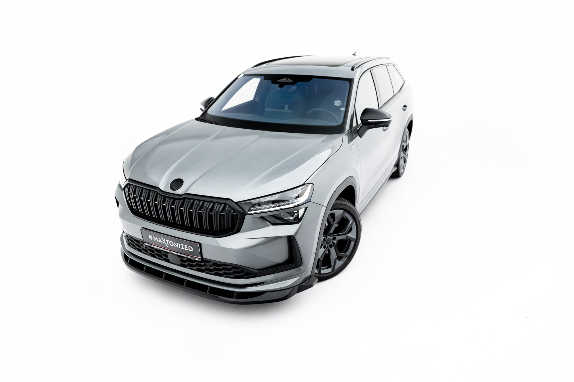 Maxton Design Splitter delantero V.2 para Skoda Kodiaq Sportline Mk2 - imagen 1