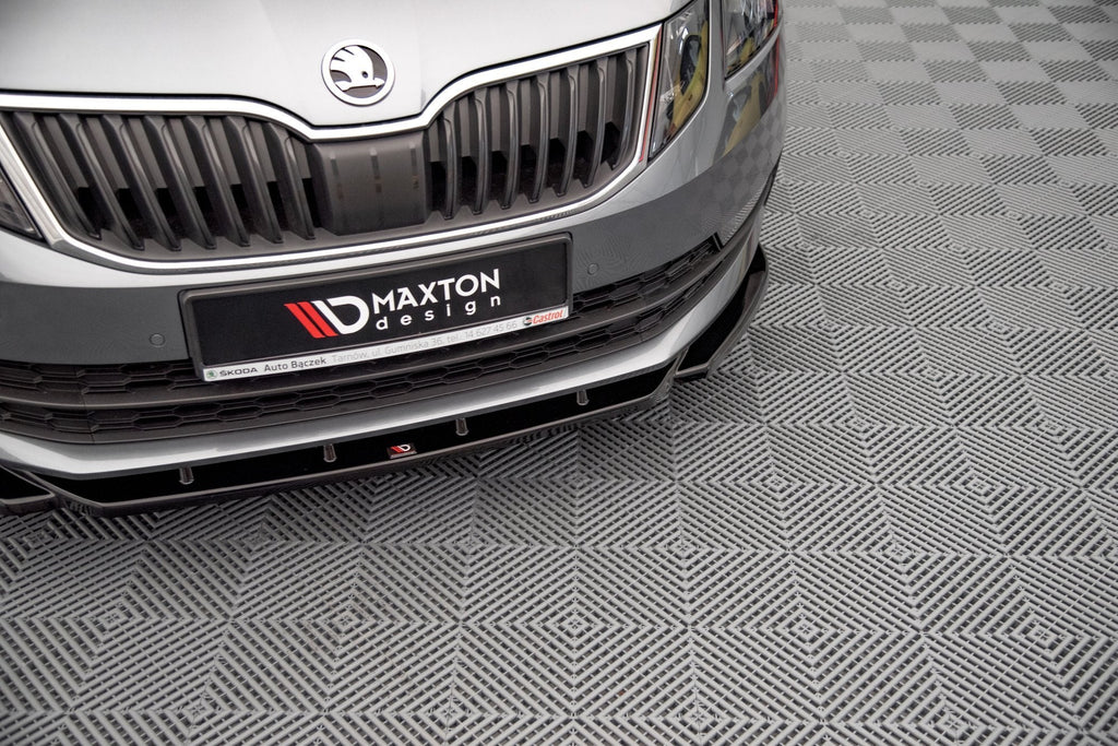 Maxton Design Splitter delantero V.2 para Skoda Octavia Mk3 Facelift - imagen 2