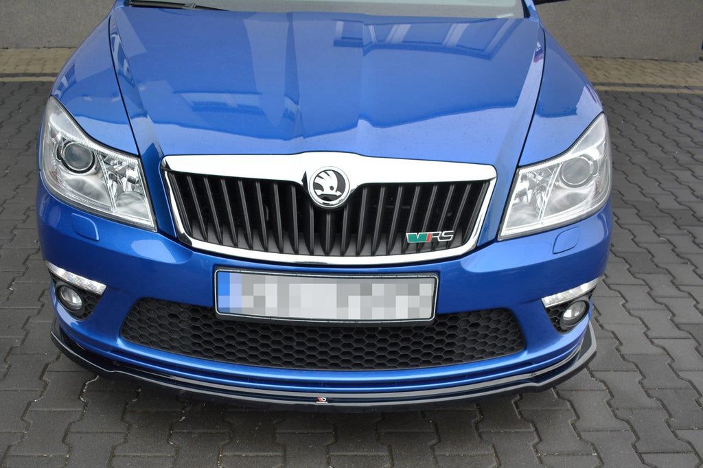Maxton Design Splitter delantero V.2 para Skoda Octavia RS Mk2 Facelift - imagen 1