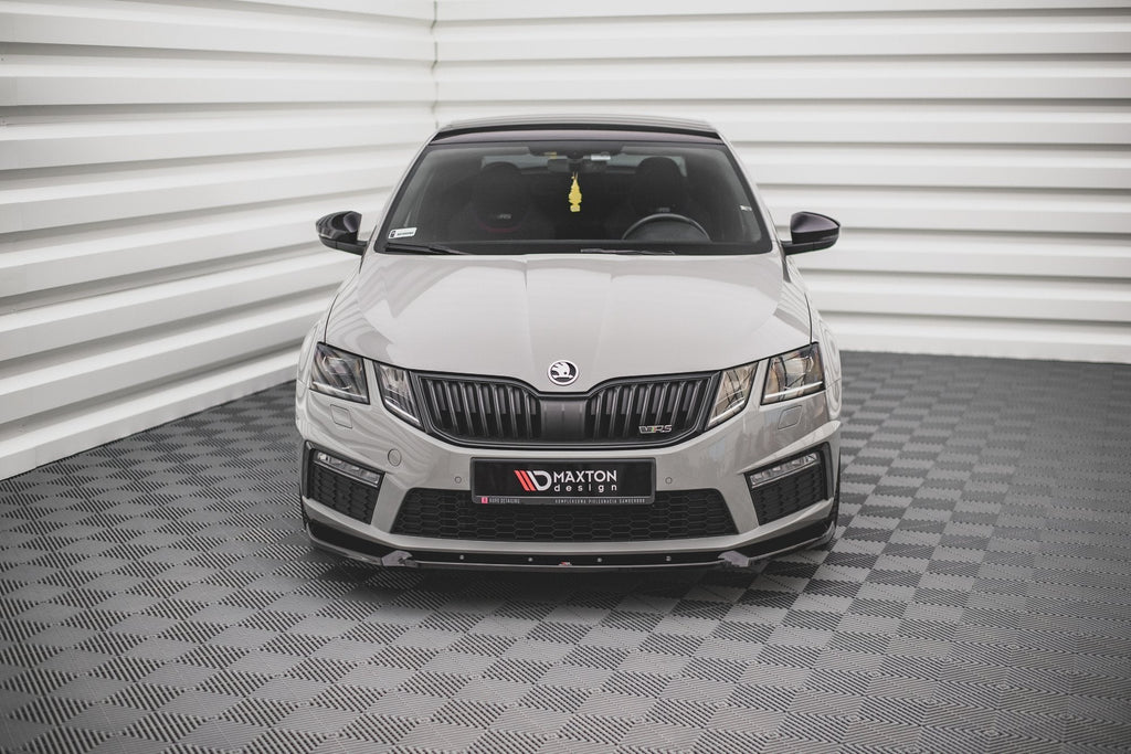 Maxton Design Splitter delantero V.2 para Skoda Octavia RS Mk3 Facelift - imagen 2