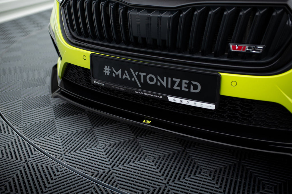 Maxton Design Splitter delantero V.2 para Skoda Octavia RS Mk4 - imagen 3