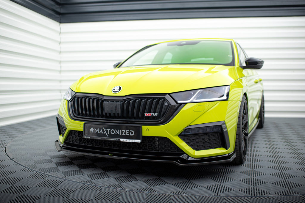 Maxton Design Splitter delantero V.2 para Skoda Octavia RS Mk4 - imagen 1