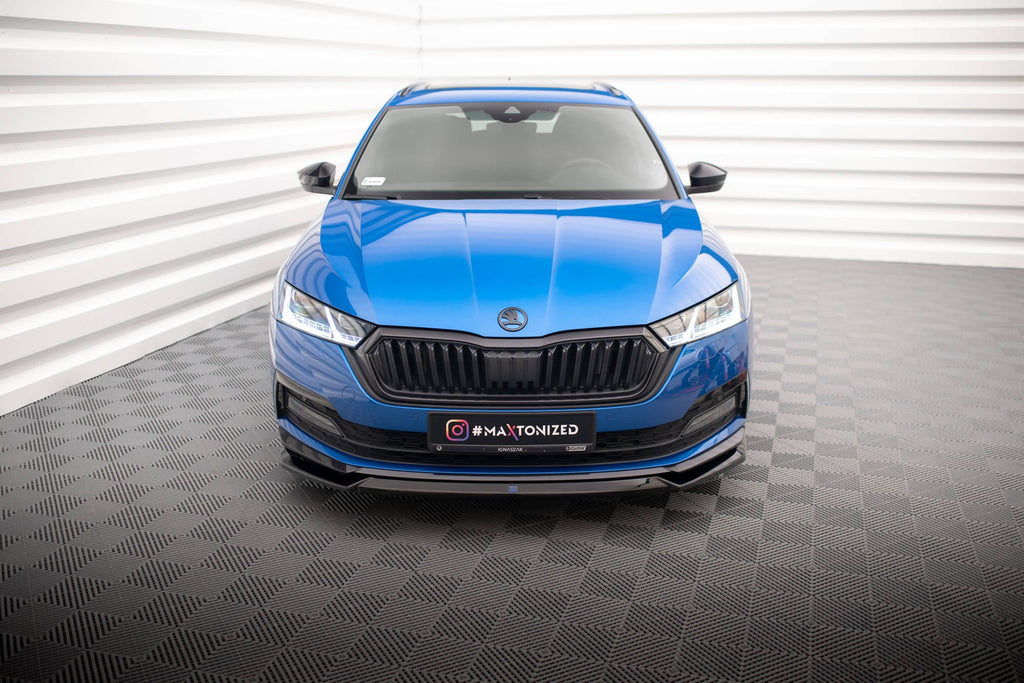 Maxton Design Splitter delantero V.2 para Skoda Octavia Sportline Mk4 - imagen 2