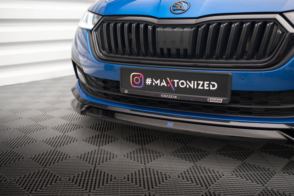 Maxton Design Splitter delantero V.2 para Skoda Octavia Sportline Mk4 - imagen 3