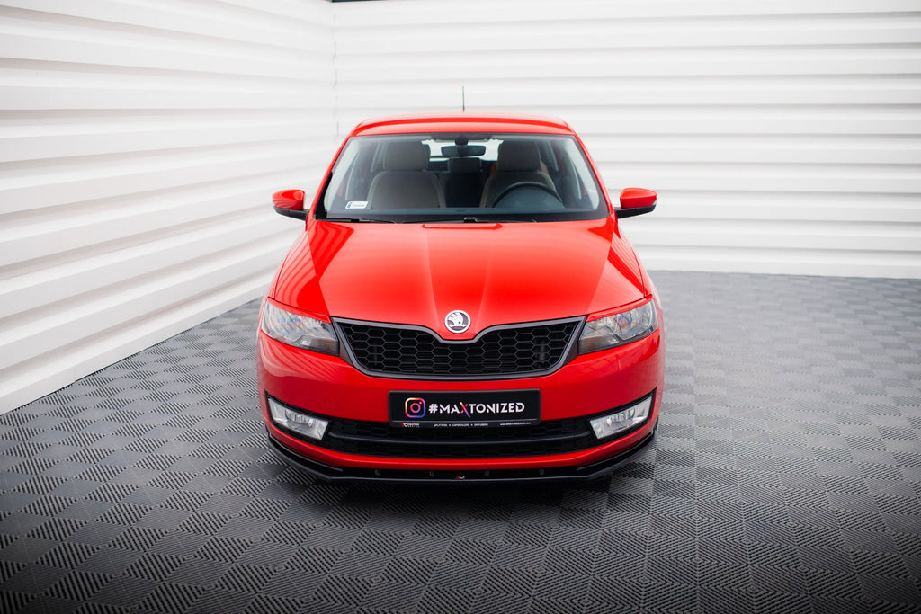 Maxton Design Splitter delantero V.2 para Skoda Rapid - imagen 2