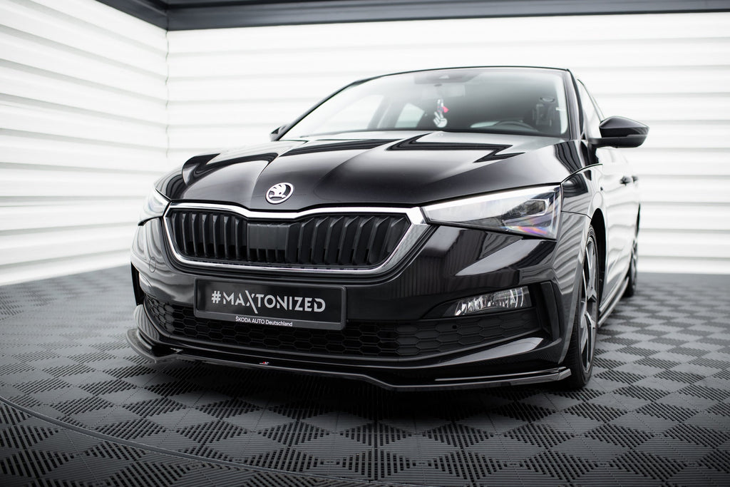 Maxton Design Splitter delantero V.2 para Skoda Scala - imagen 1