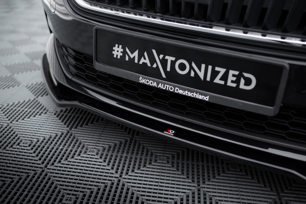 Maxton Design Splitter delantero V.2 para Skoda Scala - imagen 3