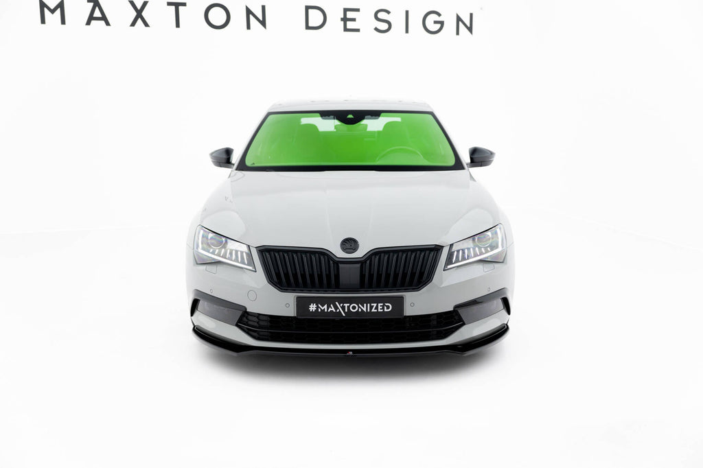 Maxton Design Splitter delantero V.2 para Skoda Superb Liftback / Combi Mk3 - imagen 2