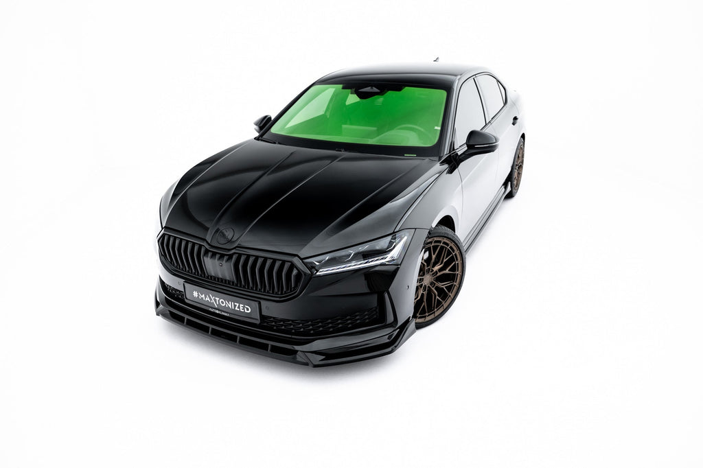 Maxton Design Splitter delantero V.2 para Skoda Superb Sportline Mk4 - imagen 1