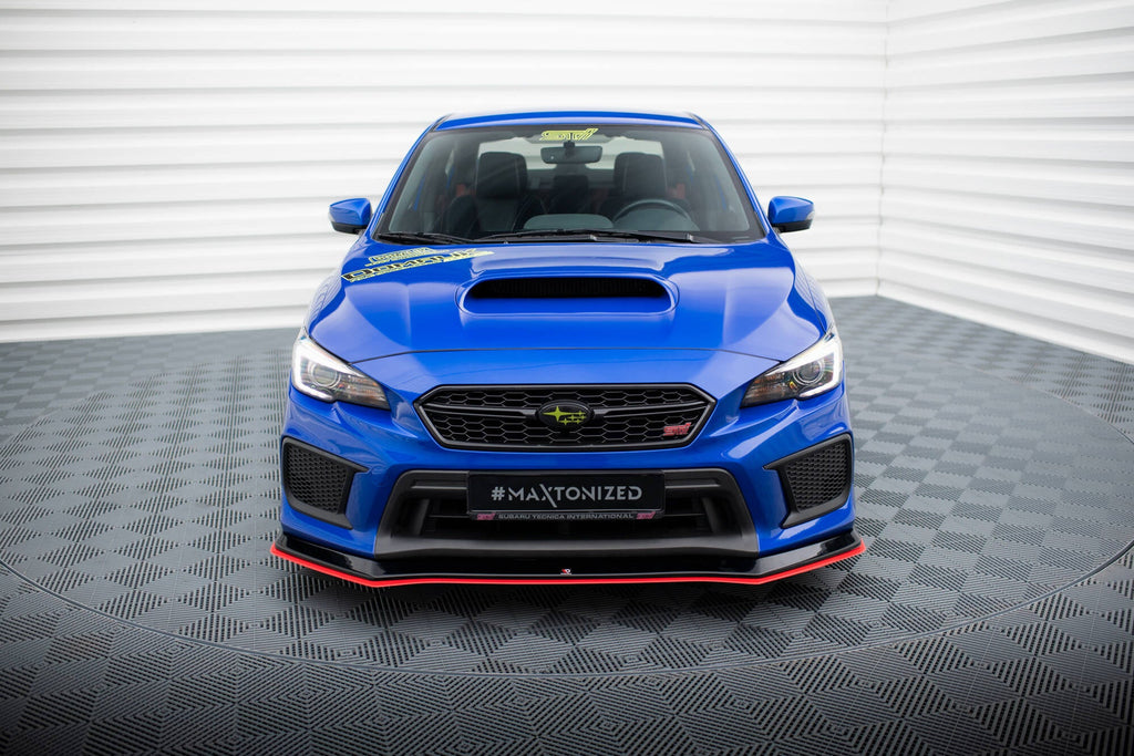 Maxton Design Splitter delantero V.2 para Subaru WRX STI Mk1 Facelift - imagen 3