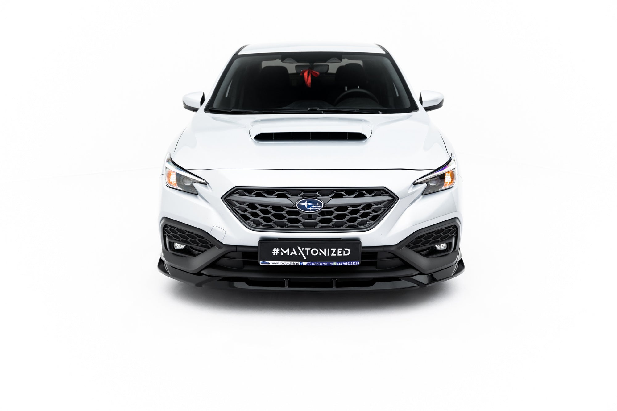 Maxton Design Splitter delantero V.2 para Subaru WRX STI Mk2 - imagen 2