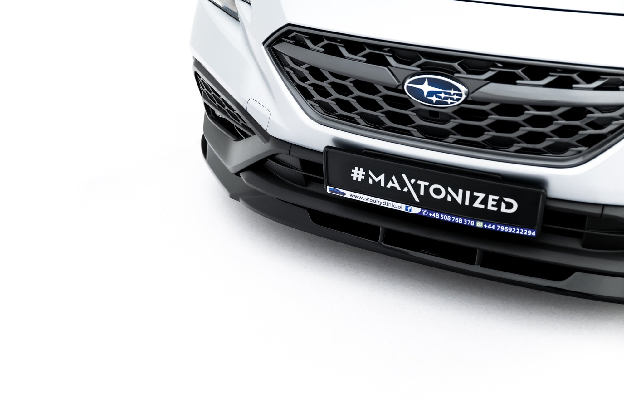 Maxton Design Splitter delantero V.2 para Subaru WRX STI Mk2 - imagen 5