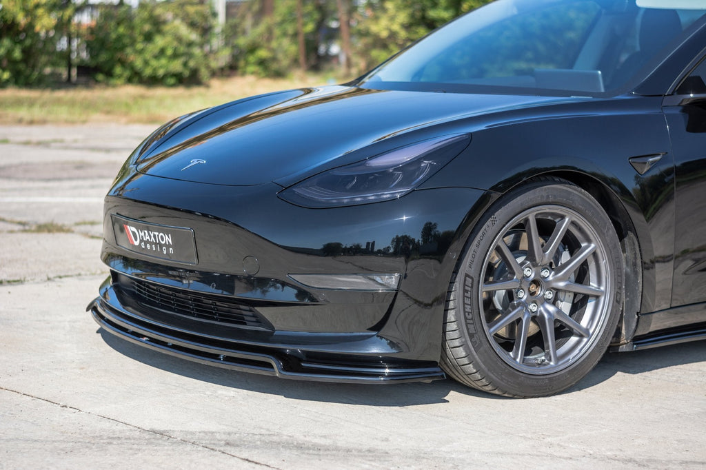 Maxton Design Splitter delantero V.2 para Tesla Model 3 - imagen 1