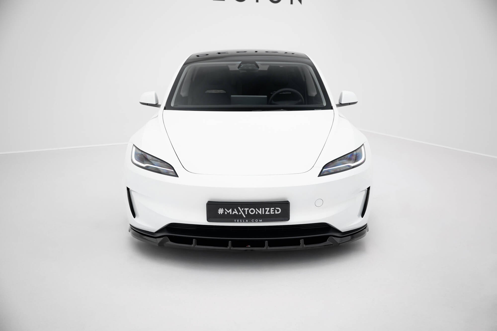 Maxton Design Splitter delantero V.2 para Tesla Model 3 Performance Mk1 Facelift - imagen 2
