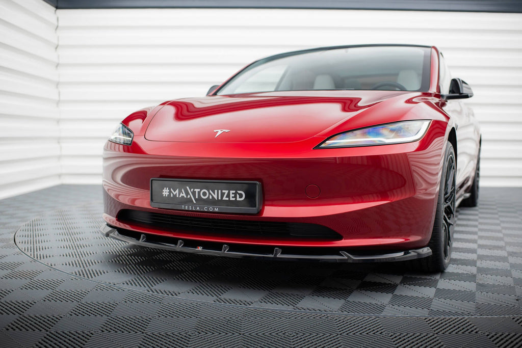 Maxton Design Splitter delantero V.2 para Tesla Model 3 Project Highland(Facelift) - imagen 1