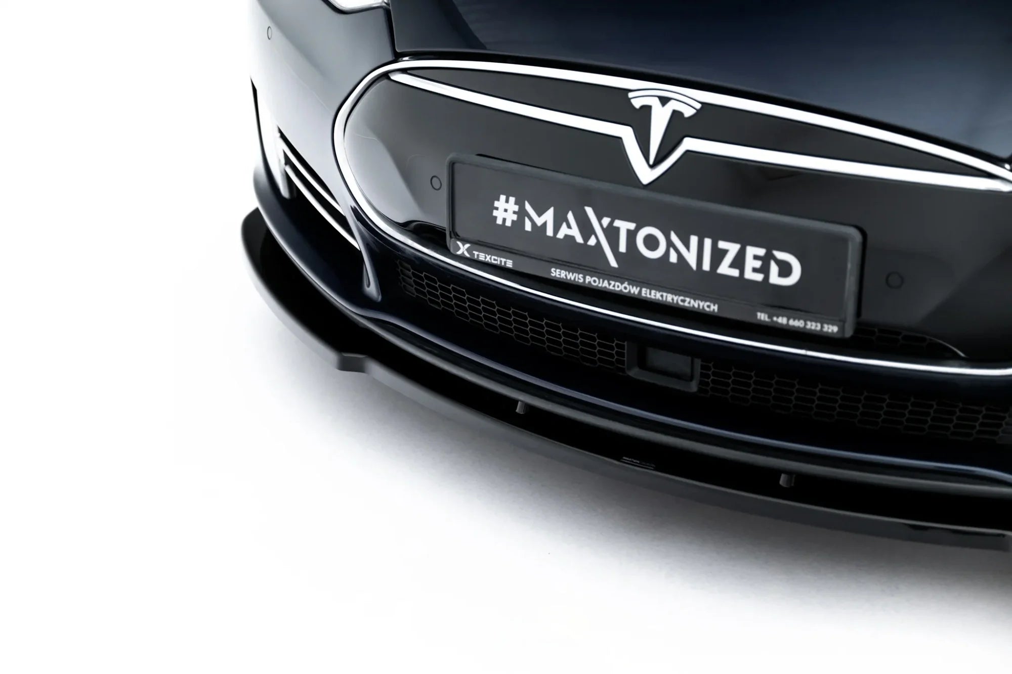 Maxton Design Splitter delantero V.2 para Tesla Model S Mk1 - imagen 5