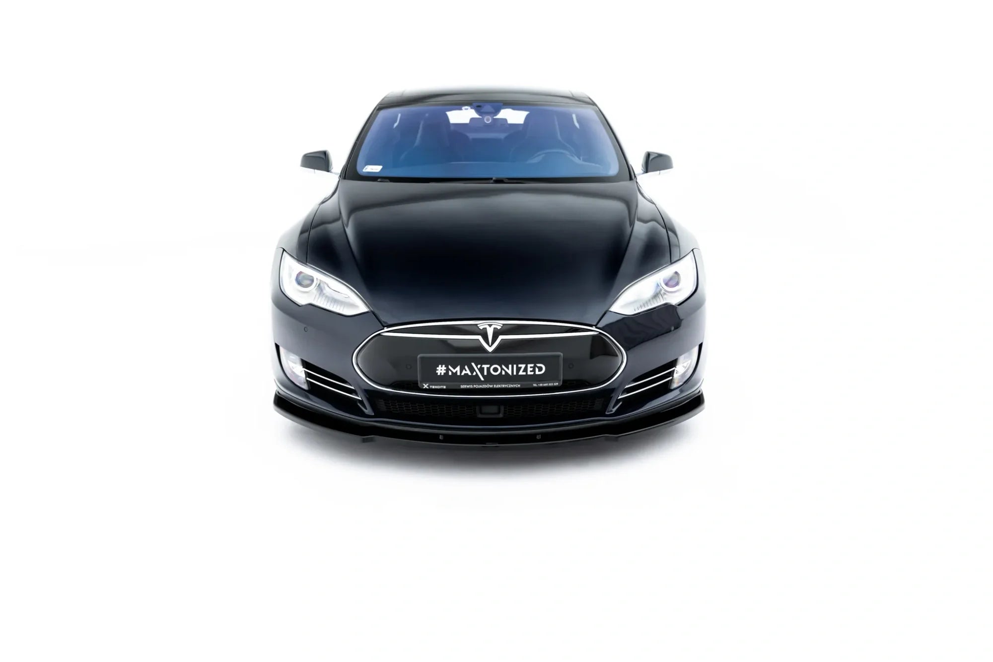 Maxton Design Splitter delantero V.2 para Tesla Model S Mk1 - imagen 2