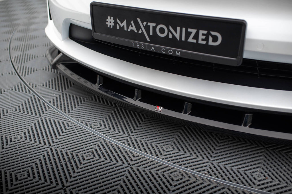 Maxton Design Splitter delantero V.2 para Tesla Model X Mk1 Facelift - imagen 3