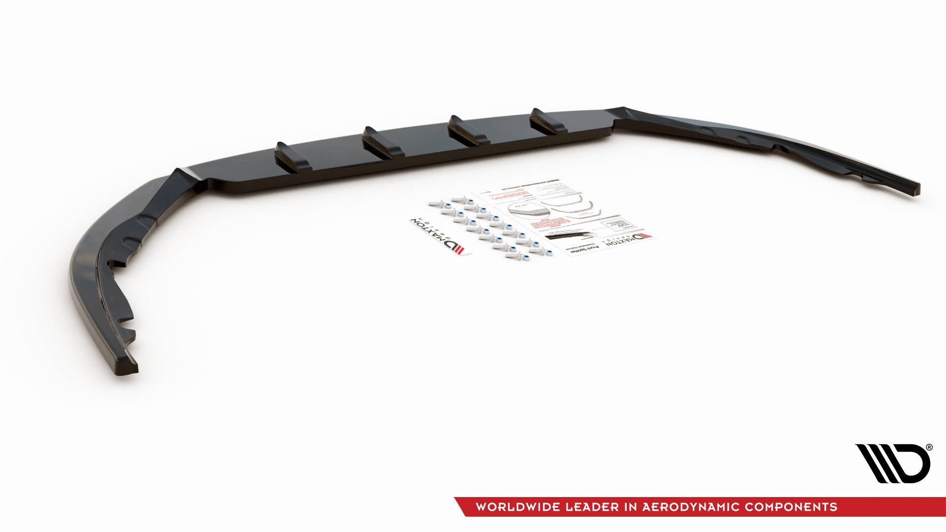 Maxton Design Splitter delantero V.2 para Toyota Avensis Mk3 Facelift - imagen 4