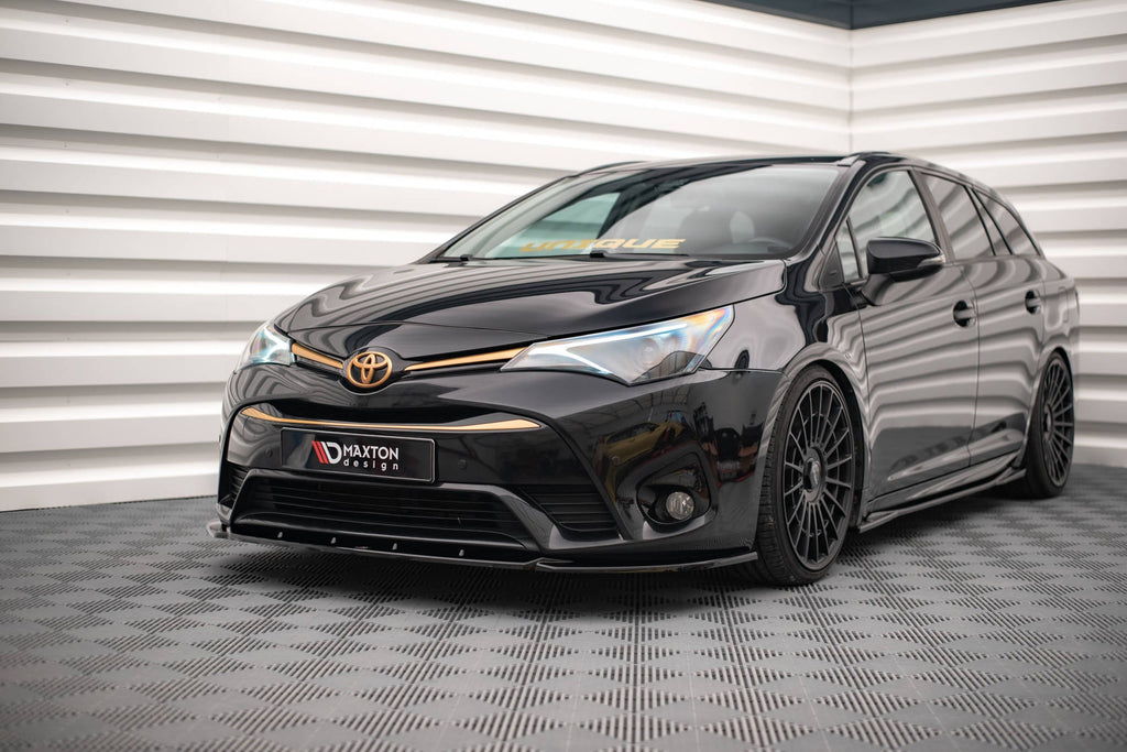 Maxton Design Splitter delantero V.2 para Toyota Avensis Mk3 Facelift - imagen 1