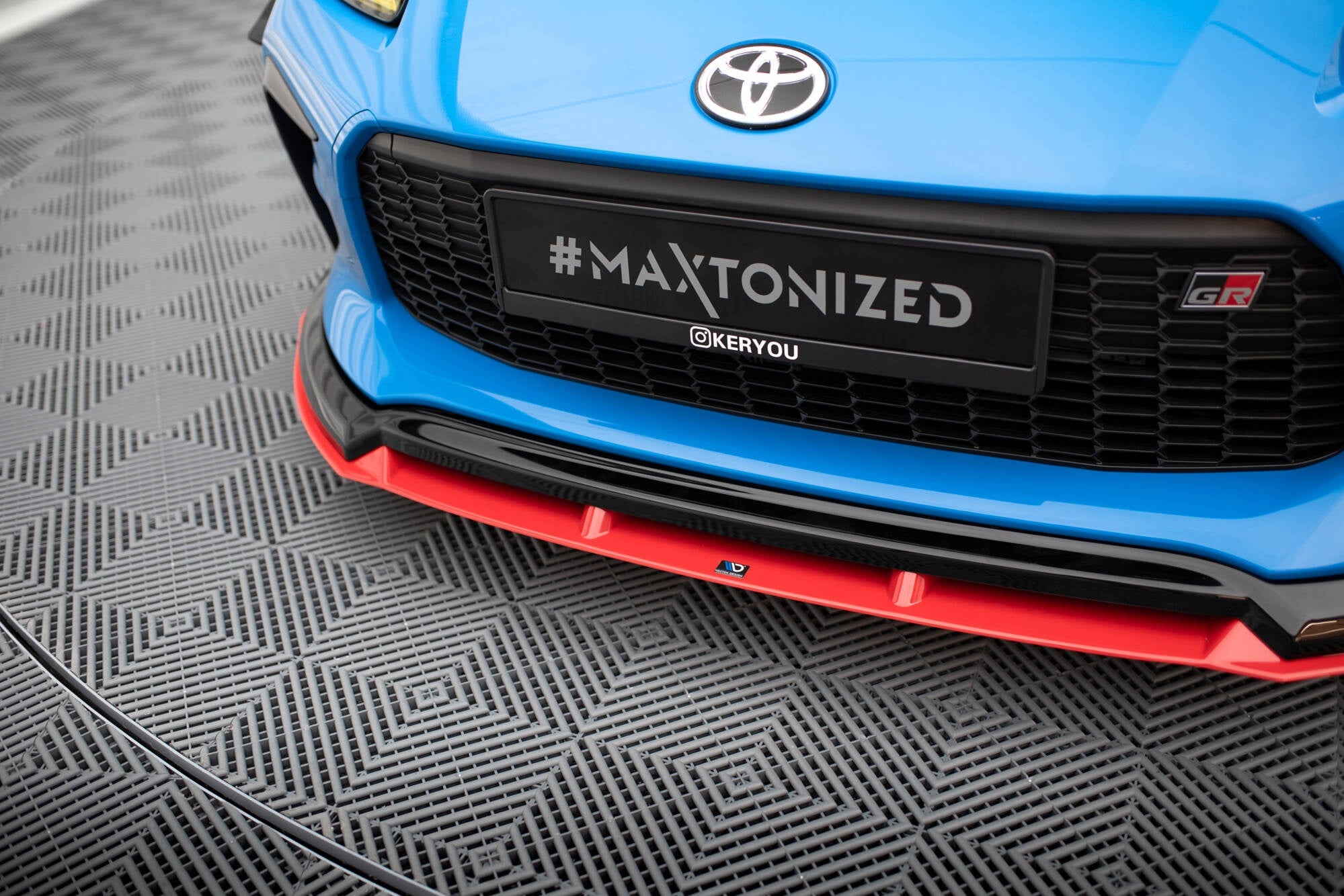 Maxton Design Splitter delantero V.2 para Toyota GR86 Mk1 - imagen 3